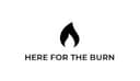 HereForTheBurn logo