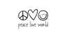 Peace Love World logo