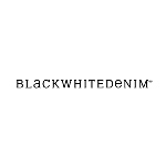 Black White Denim logo