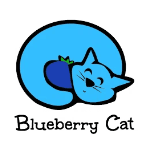 Blueberry Cat logo